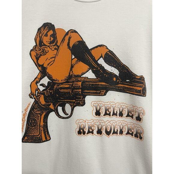 Vintage Velvet Revolver T-Shirt Womens M White Band Tee Rockin Jelly Bean 2001 - Picture 1 of 6
